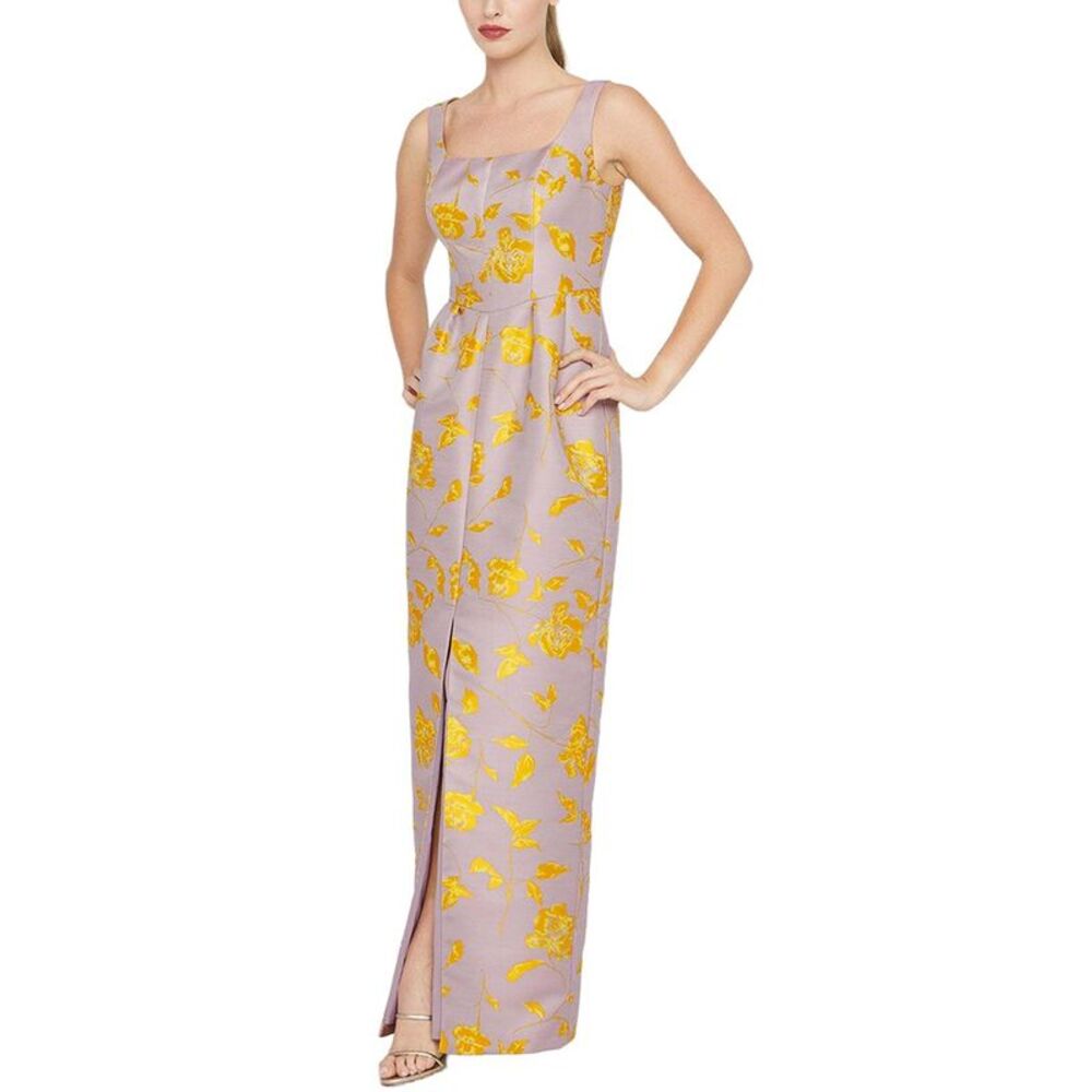 Kay Unger Womens  Indiana Column Gown
